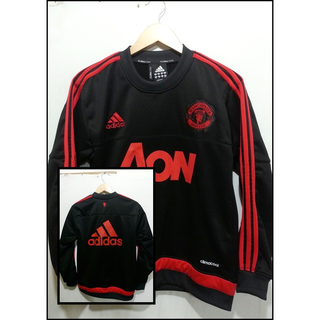 Sweater Training MANCHESTER UNITED Black 2015/2016