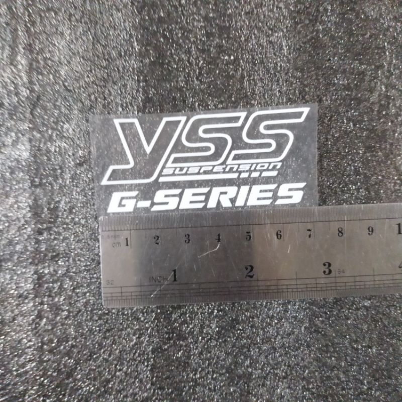 Stiker yss suspension G-SERIES