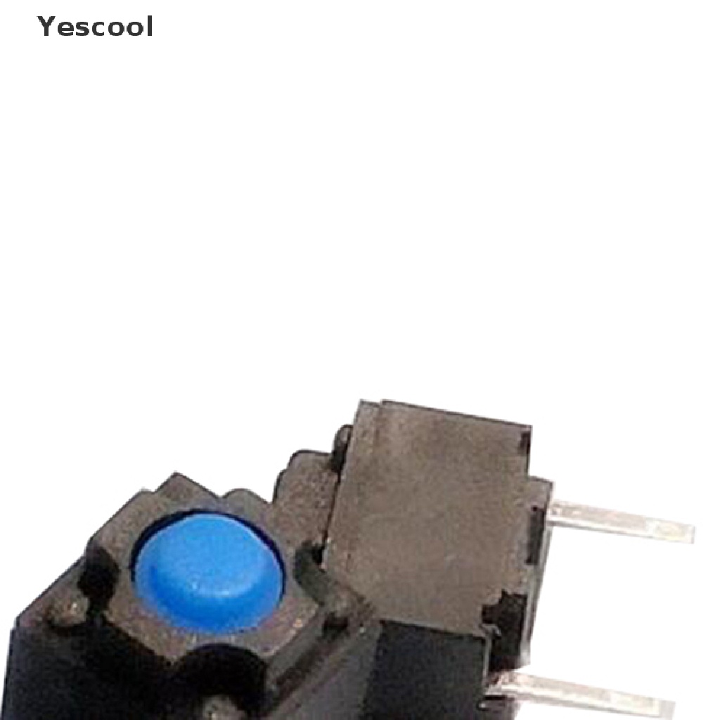 Yescool 10pcs Saklar Micro Switch Tekan Ukuran 6x6 X 7.3mm