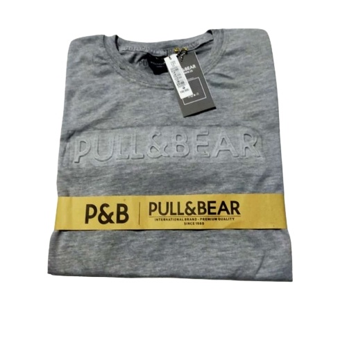 T-SHIRT FULL &amp; BEAR EMBOSS COMBED 30s / T-SHIRT PRIA WANITA UNISEX / T-SHIRT CASUAL PREMIUM GOOD QUALITY