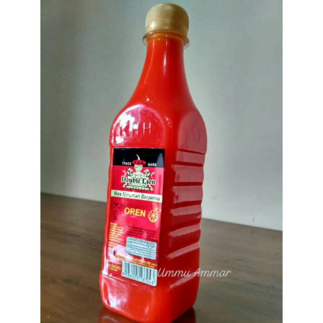 

Sirup Double Lion Malaysia rasa Oren