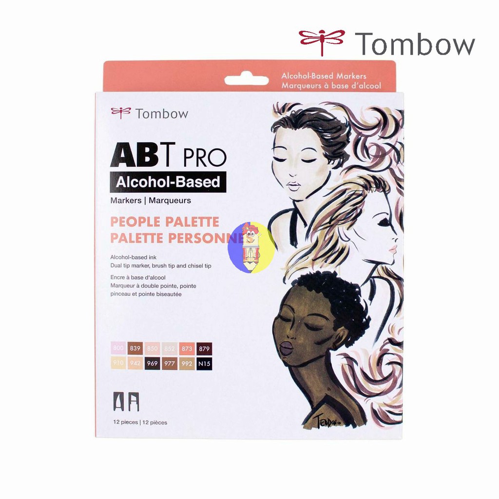 

Tombow dual brush pen ABT PRO Alcohol-Based - People Palette