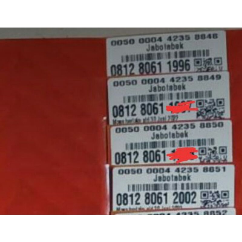 Nomor Telkomsel Seri Tahun