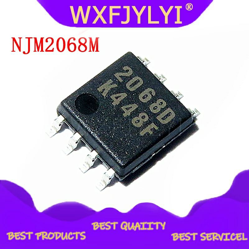 2068D NJM2068M SOP8 JRC2068 NJM2068 Penguat Operasional Op Amp