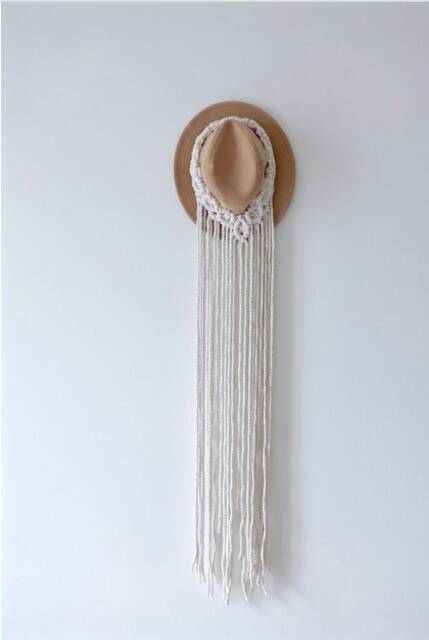 READY STOK) macrame wedding veil / macrame wall hanging