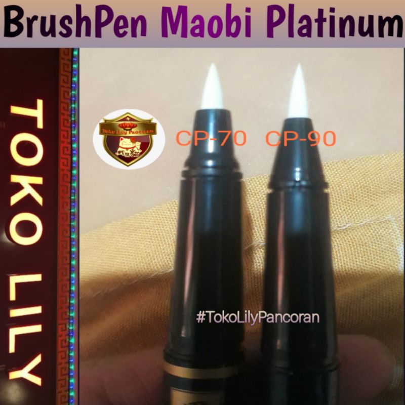 Brush Pen Platinum Taiwan / Maobi Refill Taiwan Platinum / Kuas Kaligrafi Isi Ulang