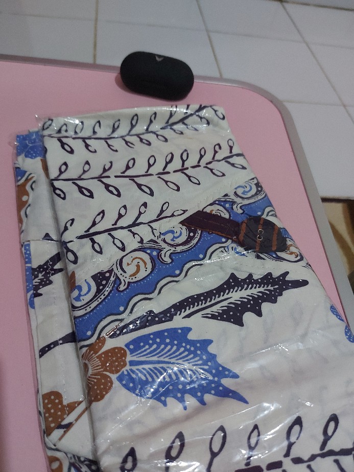 Atasan Blouse Batik Wanita Lengan Panjang Model Kimono Bahan Katun Stretch, 262 Ara#