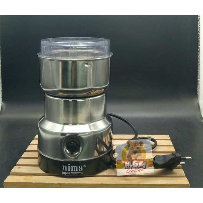 Gilingan kopi &amp; bumbu electrik 150w stainless coffee grinder 2452