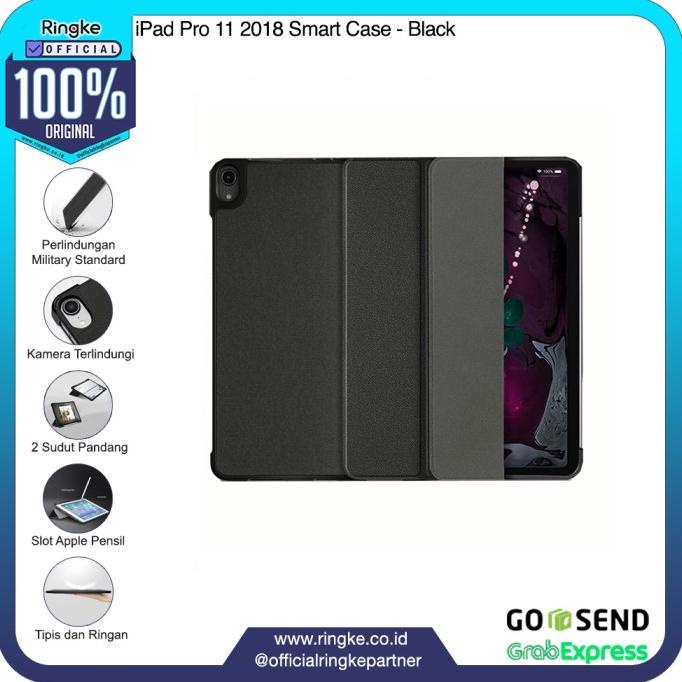 Case iPad Pro 11" 2018 SMART CASE Original REARTH RINGKE - Black