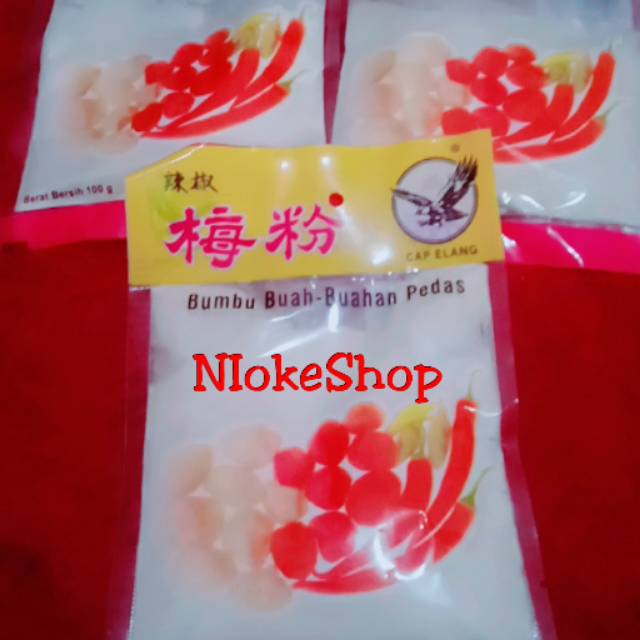 

Garam Bumbu buah cap elang 100gr bumbu buah pedas cap elang