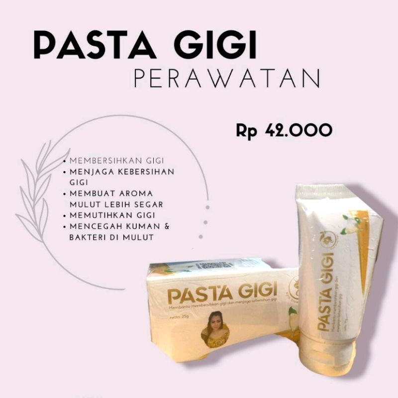 Pasta Gigi Pemutih nyai skincare produk ORI 100%