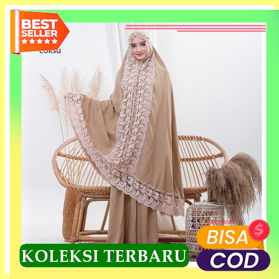 Mukena Dewasa Rukoh Terbaru 2021 2022 Perempuan Adem Mungkena Rukuh Premium Kekinian Mekena Remaja M