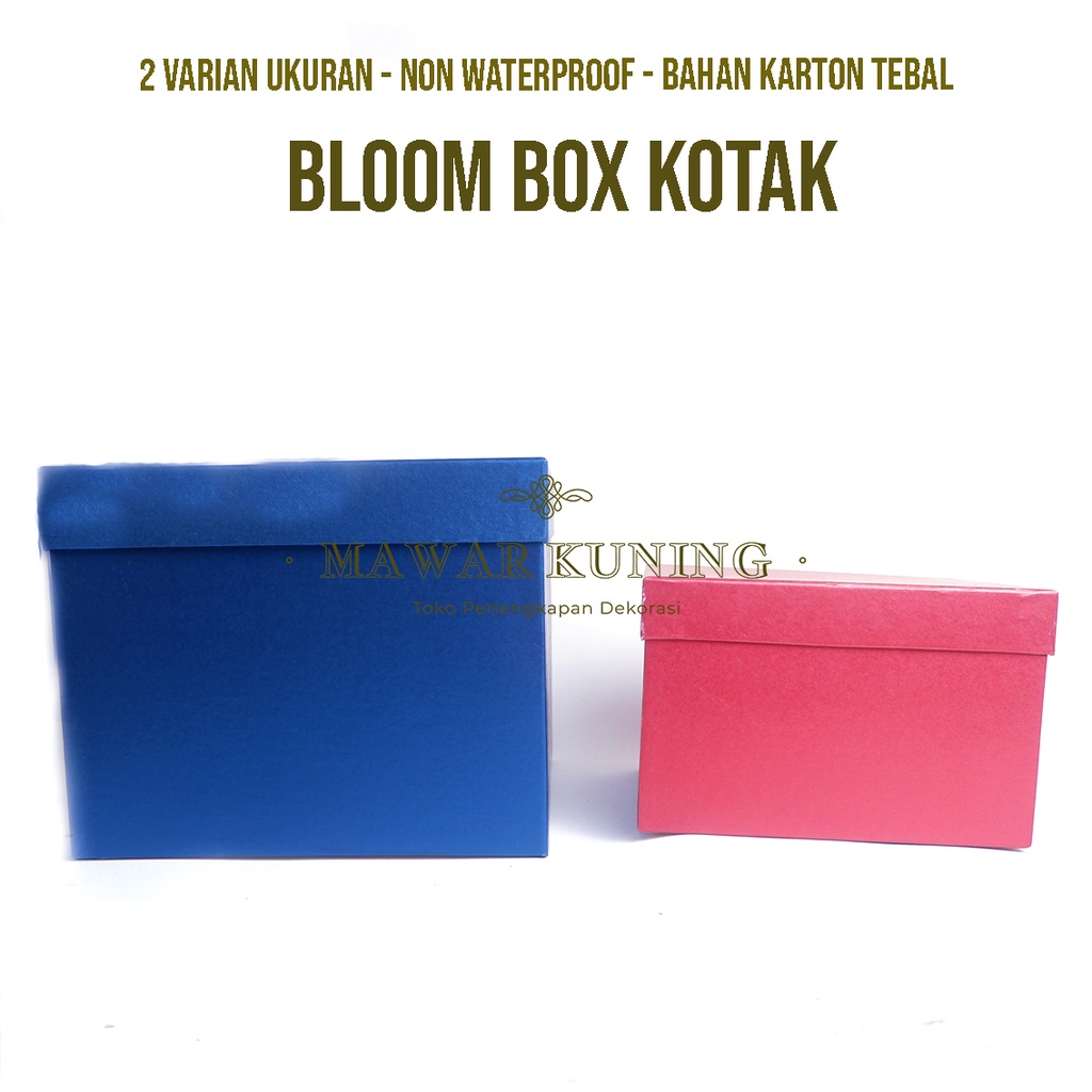 

Bloom Box Kotak / Kotak Bunga Dan Kotak Kado / Kotak Jendela Mika / TOKOMAWARKUNING