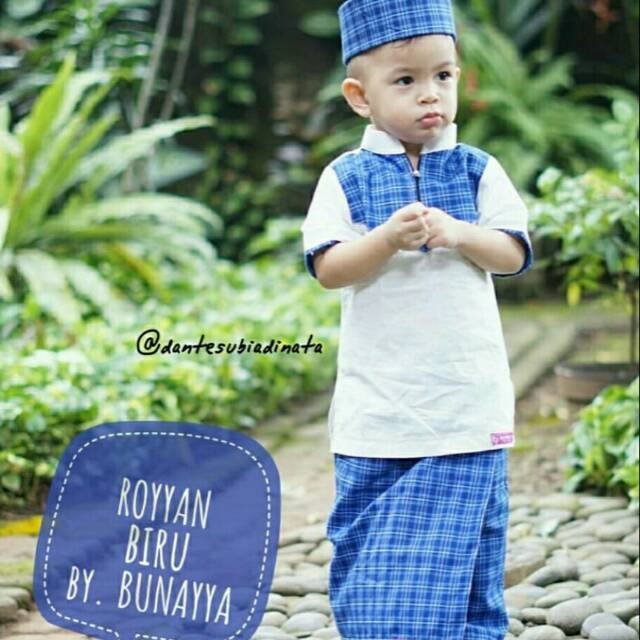 Baju koko sarung instan anak/Sarung Instan anak/Baju anak cowo/Baju koko anak/Bunayya