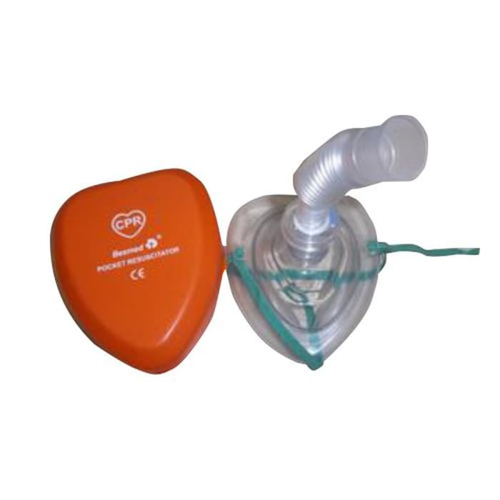 New Masker CPR Pocket Tube Resusitator Besmed - cd13