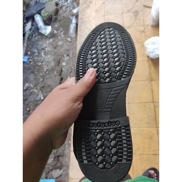 sol sepatu pdh TNI Polri outsole sepatu satpam