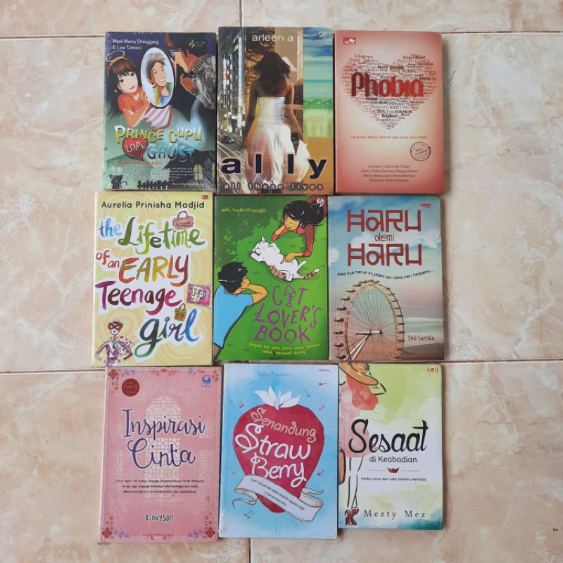 Novel Murah Obral Sale // Bacaan Islam // Horor // Buku Motivasi // Novel Romantis
