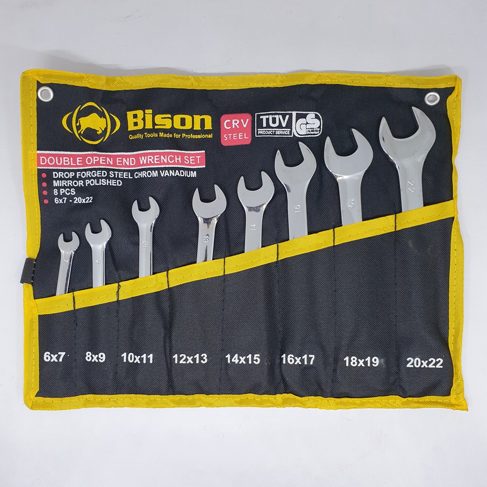 KUNCI PAS SET 8 PCS 6 - 22 MM BISON