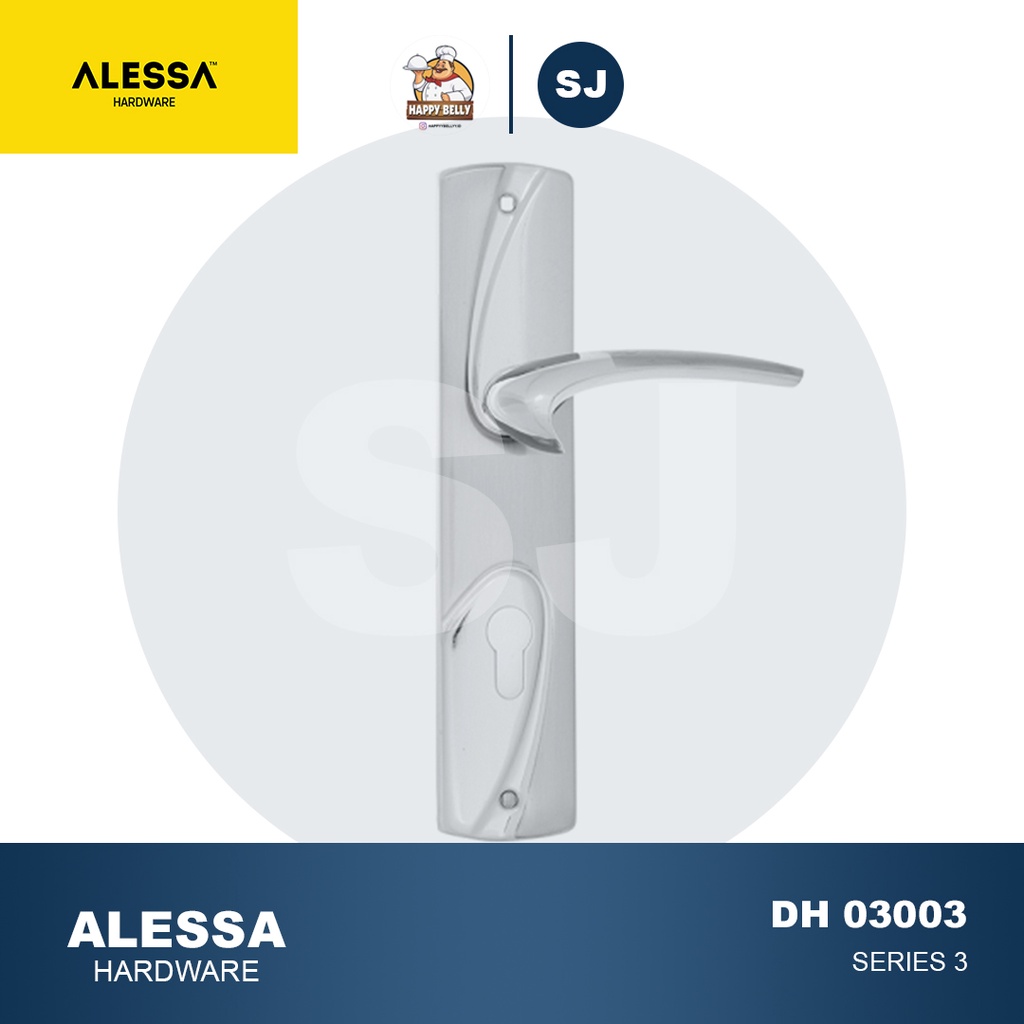 Kunci Pintu Alessa DH-03003 GAGANG PINTU MODERN MINIMALIS