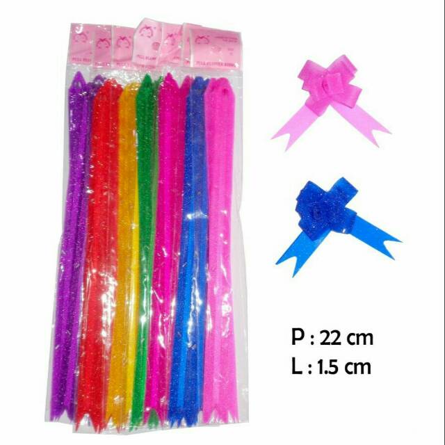 

Pita tarik 12c/ pita serut/ pita tarik/ pita kado