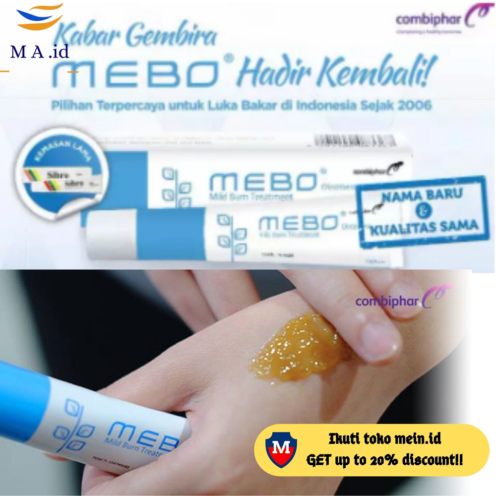 [[BISA COD]] Mebo Salep Original  / Salep Mebo / Salep Luka Bakar Ampuh / Mebo 20g salep