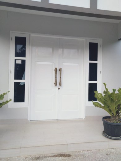 Hendel Pintu / Tarikan Pintu Rumah Kuningan Model Pendopo Harga Grosir