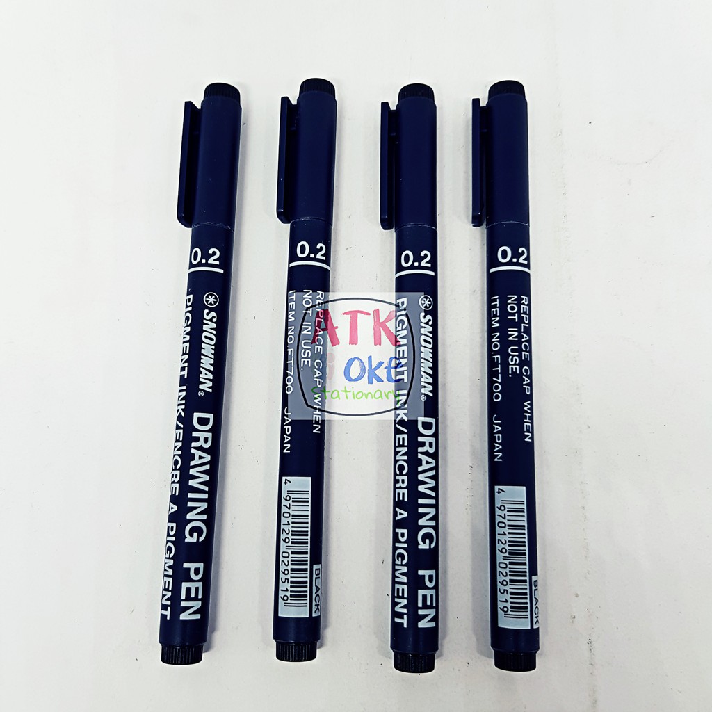 

Drawing Pen Snowman 0.2 Hitam