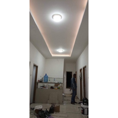 plafon gypsum terpasang