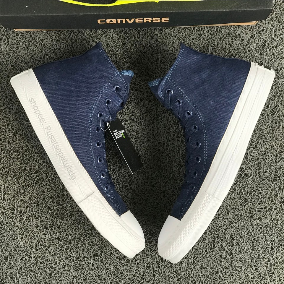 Converse Chuck Taylor All Star High Navy Lunarlon