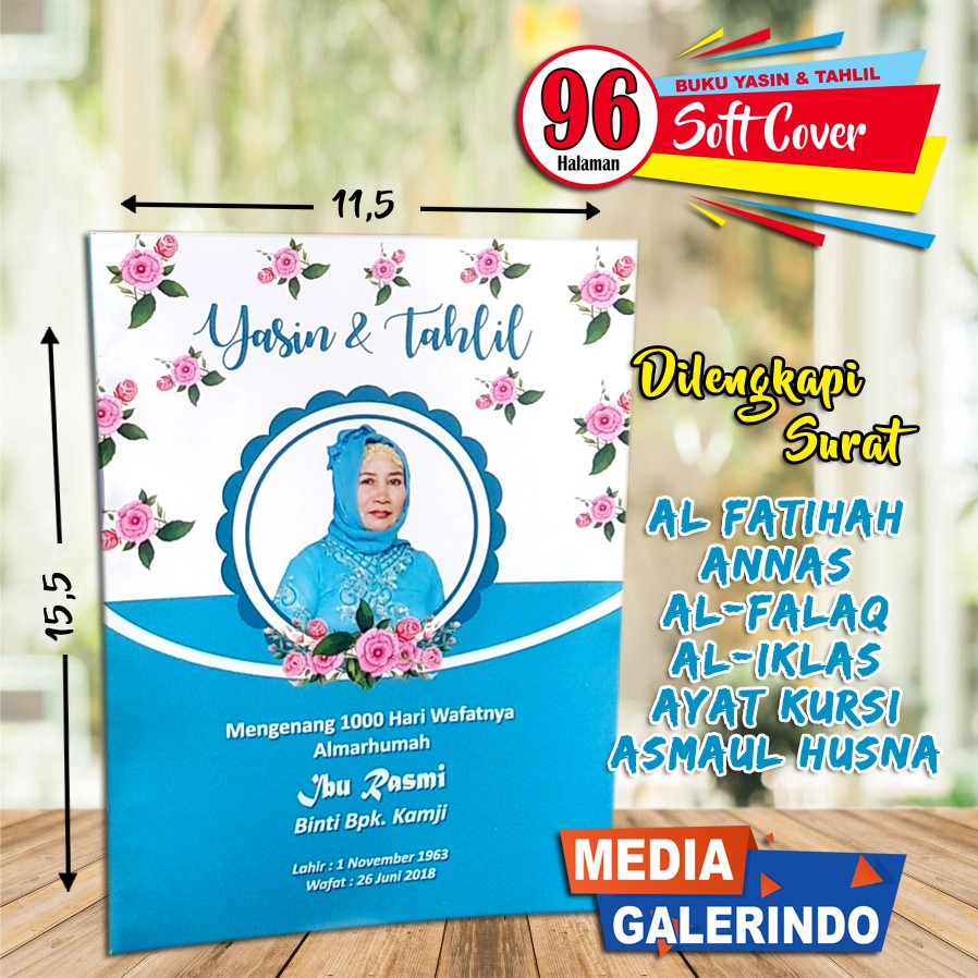 buku yasin, yasin custom, yasin, buku yasin custom, buku yasin dan tahlil, surat yasin