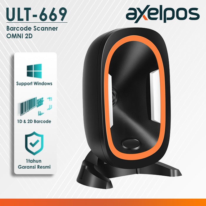 2D ULT-669 EFAKTUR OMNI BARCODE SCANNER(QR CODE/PDF417/E-FAKTUR/AZTEC)