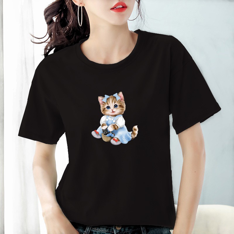 Kaos wanita cotton combed 30s / Baju wanita cotton combed  / Kaos polos wanita lengan pendek Bee105