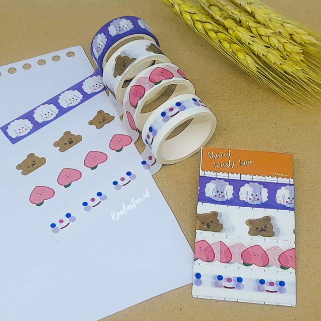 

SHARED WASHI TAPE CUTE & AESTHETIC