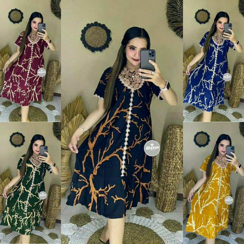 daster Arab motif akar