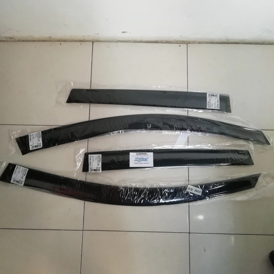 Talang air door visor model slim honda jazz GD3 idsi vtec