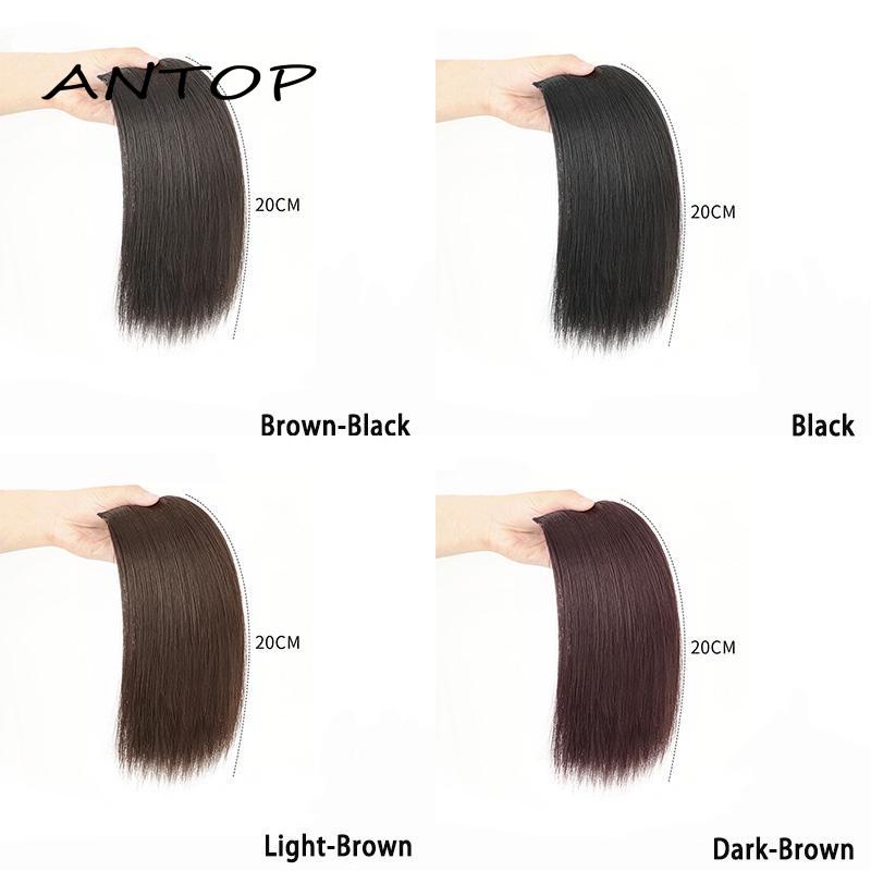 Wig Rambut Palsu Wanita Pemanjang /Meningkatkan Volume Rambut/Tak Terlihat Empuk/serat Buatan Rambut Palsu ANTOP