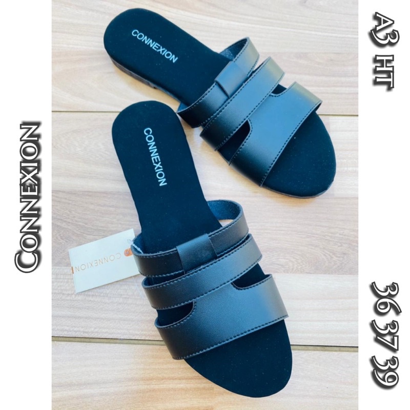 sandal a3hitam