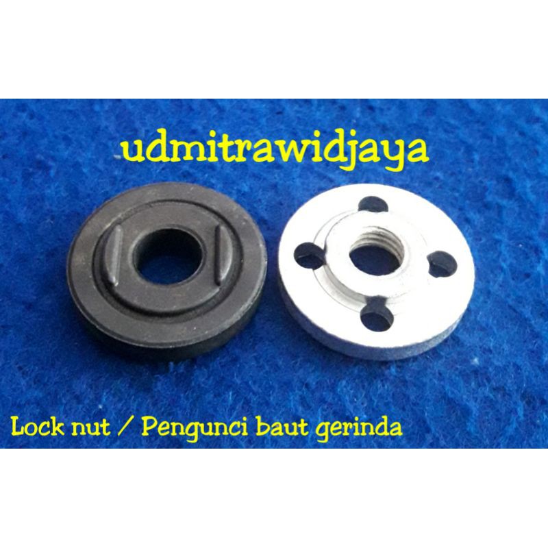 Pengunci baut gerinda 4&quot; lock nut flange pengunci gerinda penjepit mata gerinda kuncian