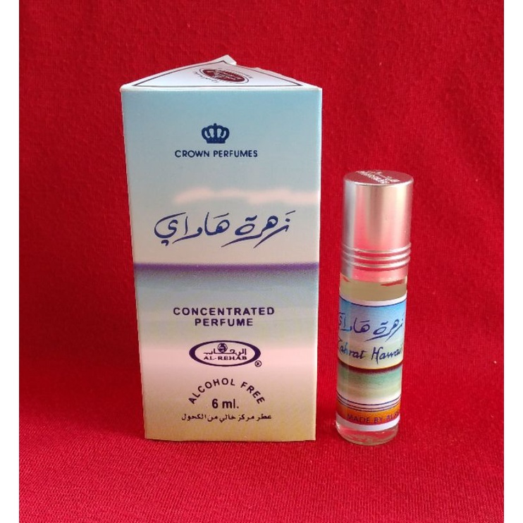 ZAHRAT HAWAI original al rehab kemasan roll on 6 ml