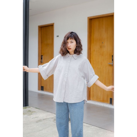 Eveseitch - Bora Over Size Shirt - Kemeja Over Size Wanita