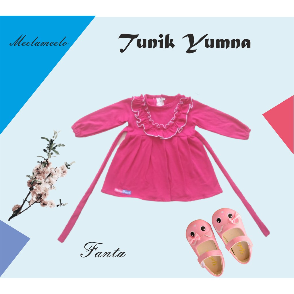 tunik anak dress anak busana anak baju bayi perempuan  COD (BAYAR DI TEMPAT)