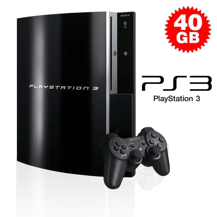 Sony Ps 3 Fat Hardis 40gb [Baru] fullgame garansi