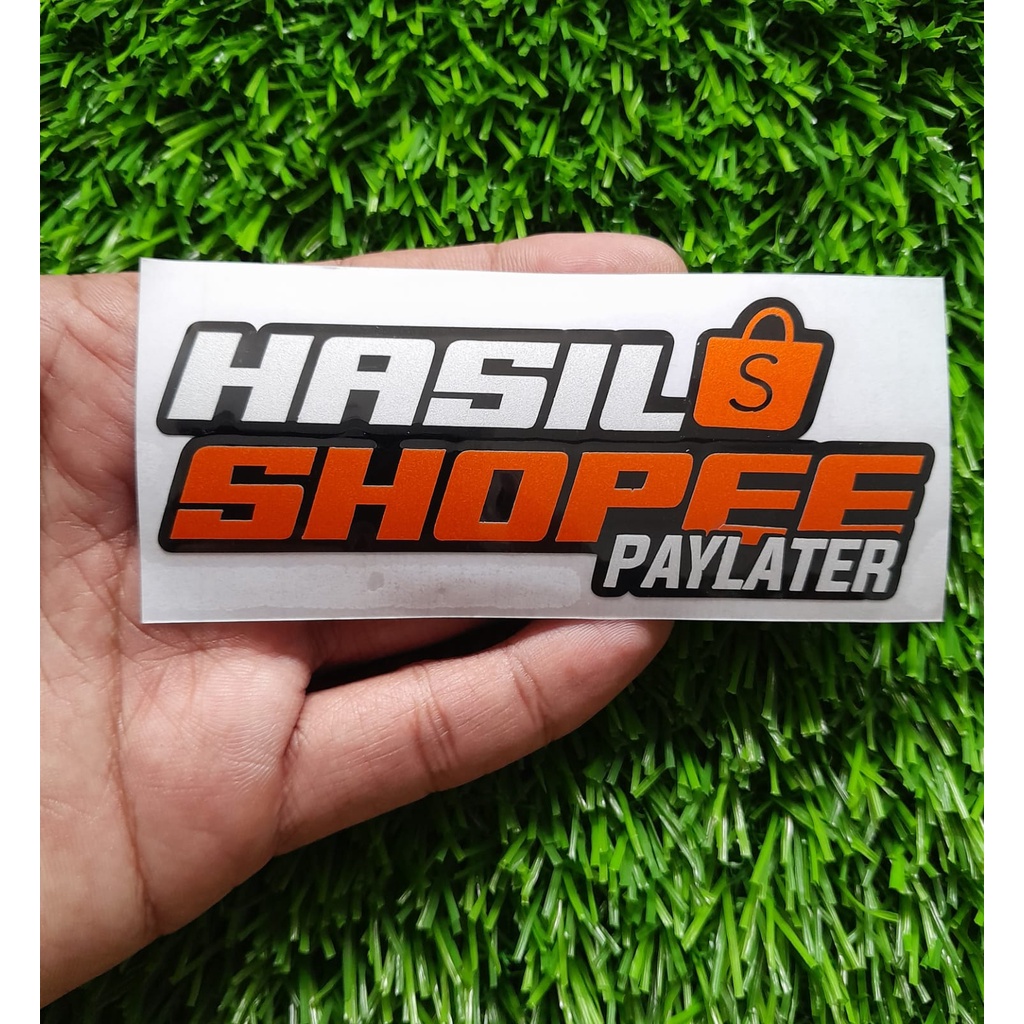 Stiker HASIL SHOPEE PAYLATER sticker shopee paylater viral. VOL 1