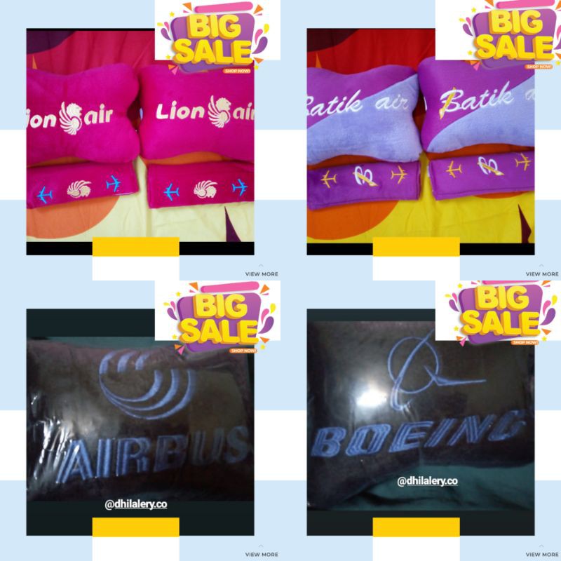 BANTAL MOBIL LION AIR, BATIK AIR, AIRBUS, BOEING (COD)