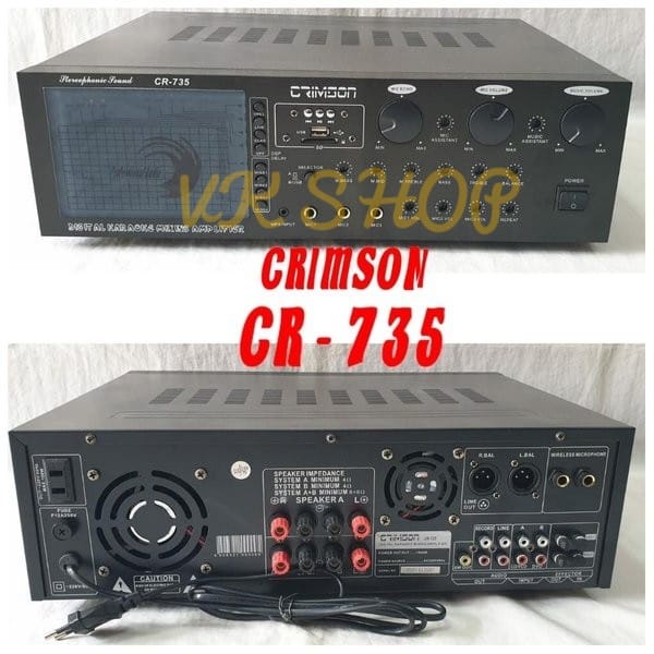 AMPLIFIER CRIMSON CR 735 ORIGINAL CRIMSON CR735
