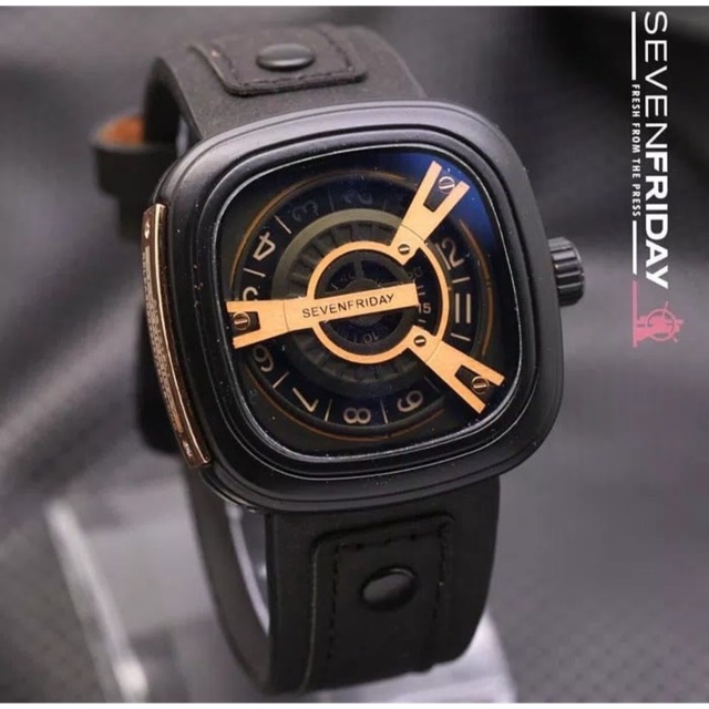 Jam tangan pria/wanita seven-friday kulit