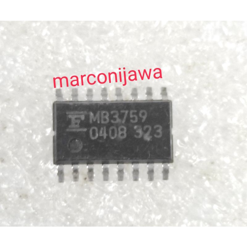 MB3759 ic smd tempel 16pin