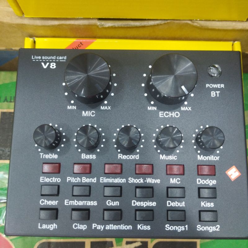 sound card V8 Bluetooth Original