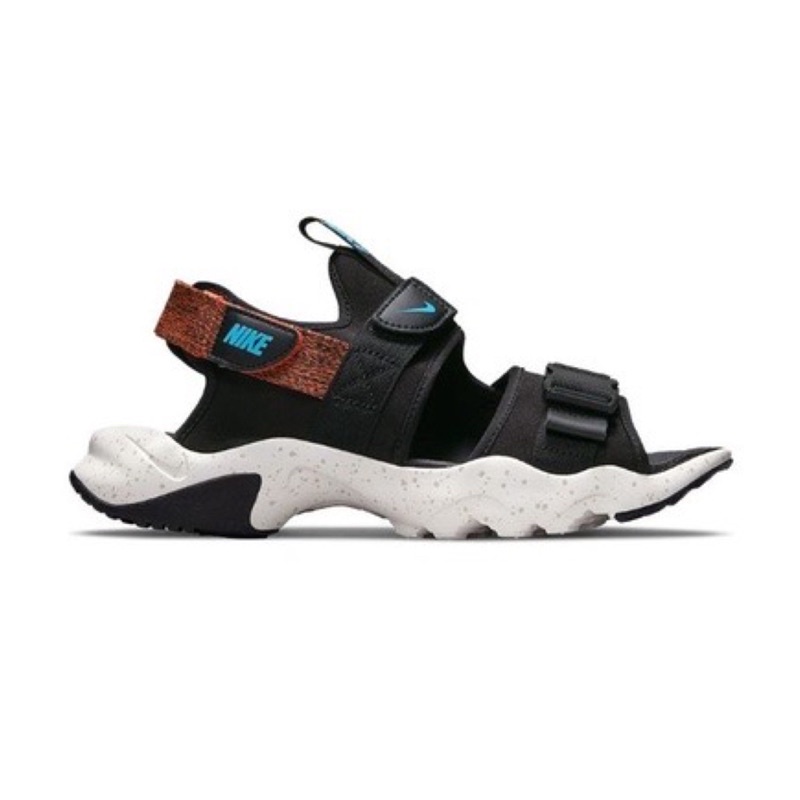 BNIB 100% ORIGINAL NIKE CANYON SANDAL MEN UNISEX BLACK / SEPATU SENDAL BLACK HITAM MAN UNISEX