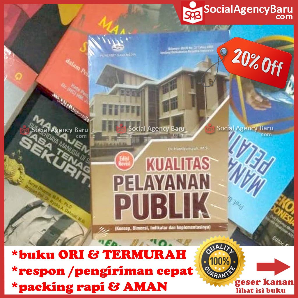  Kualitas  Pelayanan  Publik Konsep Dimensi  Indikator dan 